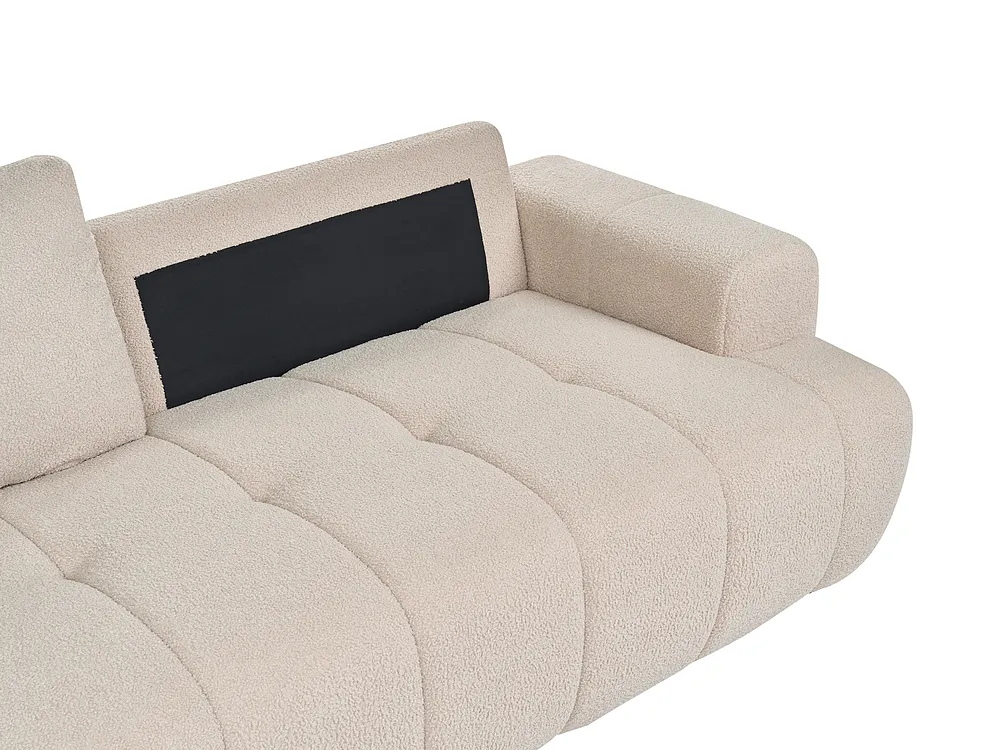 Sofagruppe 5-seters NARILLA Bouclé Beige_1161143