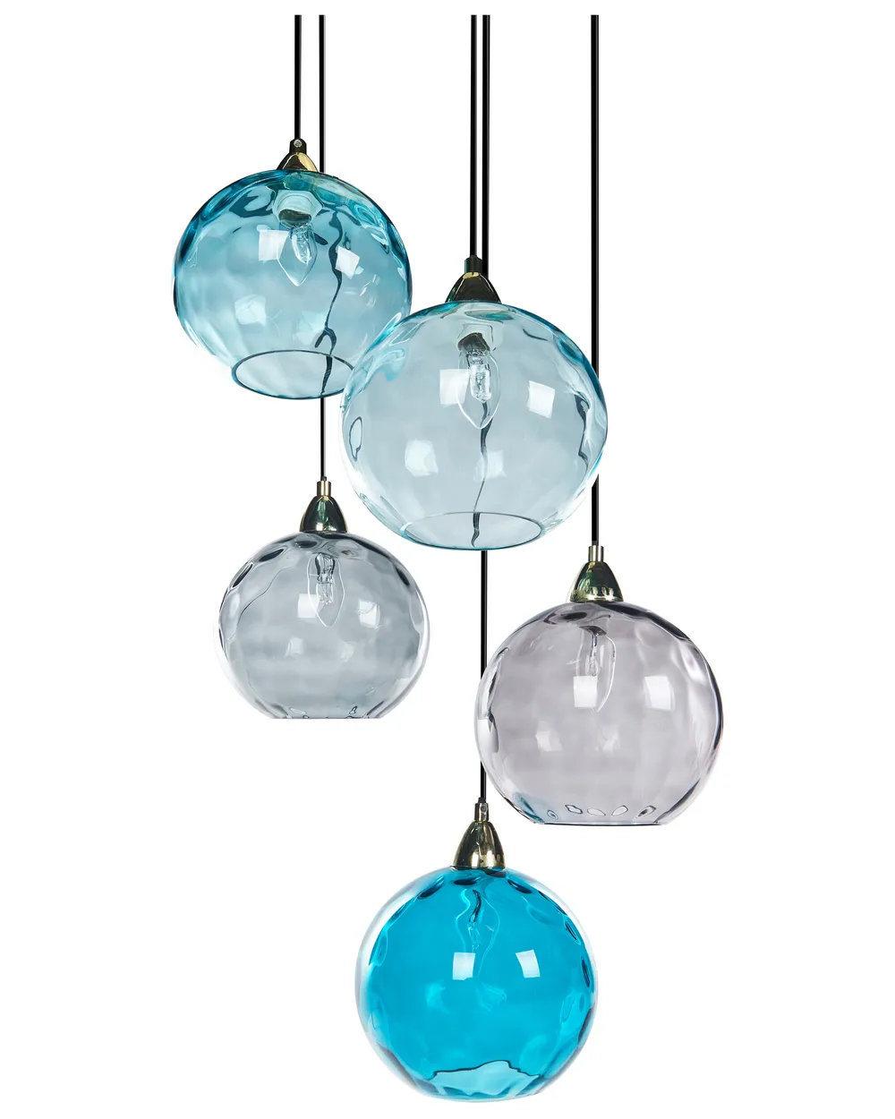 Pendellampa PABELLON Glas Blå_968266