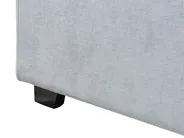 Ottoman Bed VAUCLUSE Chenille Light Blue 160 x 200 cm (EU King Size)_968783