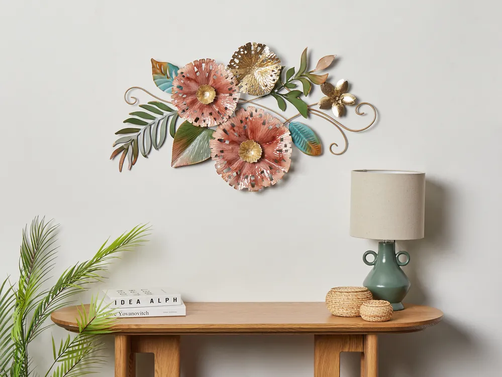 Wall Decor Flower TECHNETIUM 50 cm Multicolour