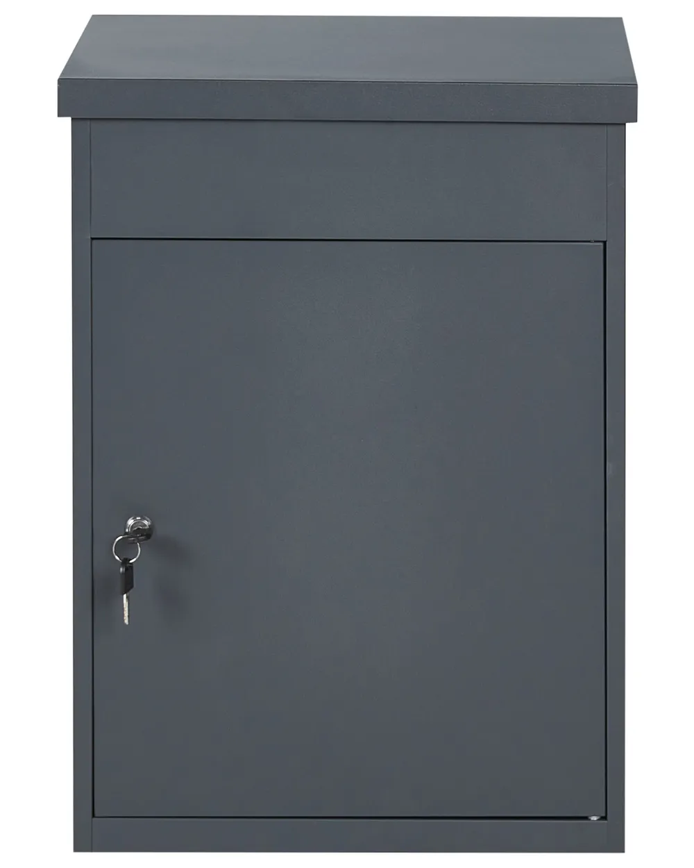 Paketbox SCALEA 44 cm 35 cm Metall Grafitgrå_1133110