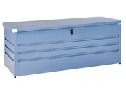 Förvaringslåda CEBROSA 165 cm 70 cm Metall Blå_944796