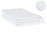 Set of 2 Towels ATIU Terry Cotton White_843380