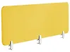 Työpöydän väliseinä WALLY 180 x 40 cm Keltainen