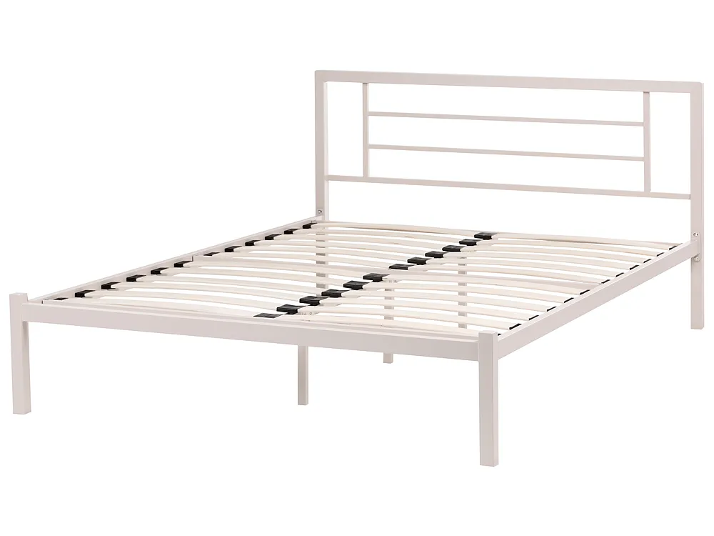 Sänky Metalli CUSSET 140 x 200 cm Vaaleanbeige_1162075