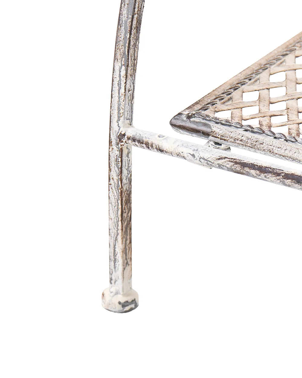 Hyllykkösetti 2 kpl SICILY 43/37 cm 122/90 cm Metalli Harmaa_1029377