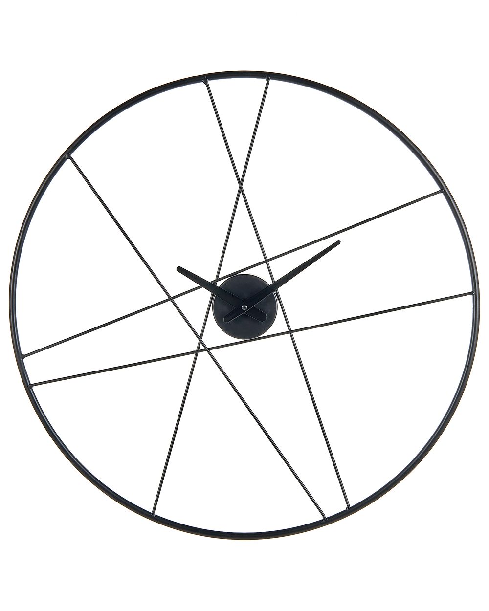 Veggklokke TUITAN Svart