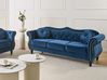 Sofa 3 Seater SKIEN Velvet Navy Blue