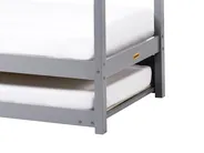 Utdragbar barnsäng Furu CRILLON 90 x 200 cm Grå_961931