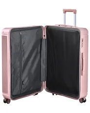 Set of 3 Hard Shell Suitcases MYNTIS Pink_1055647