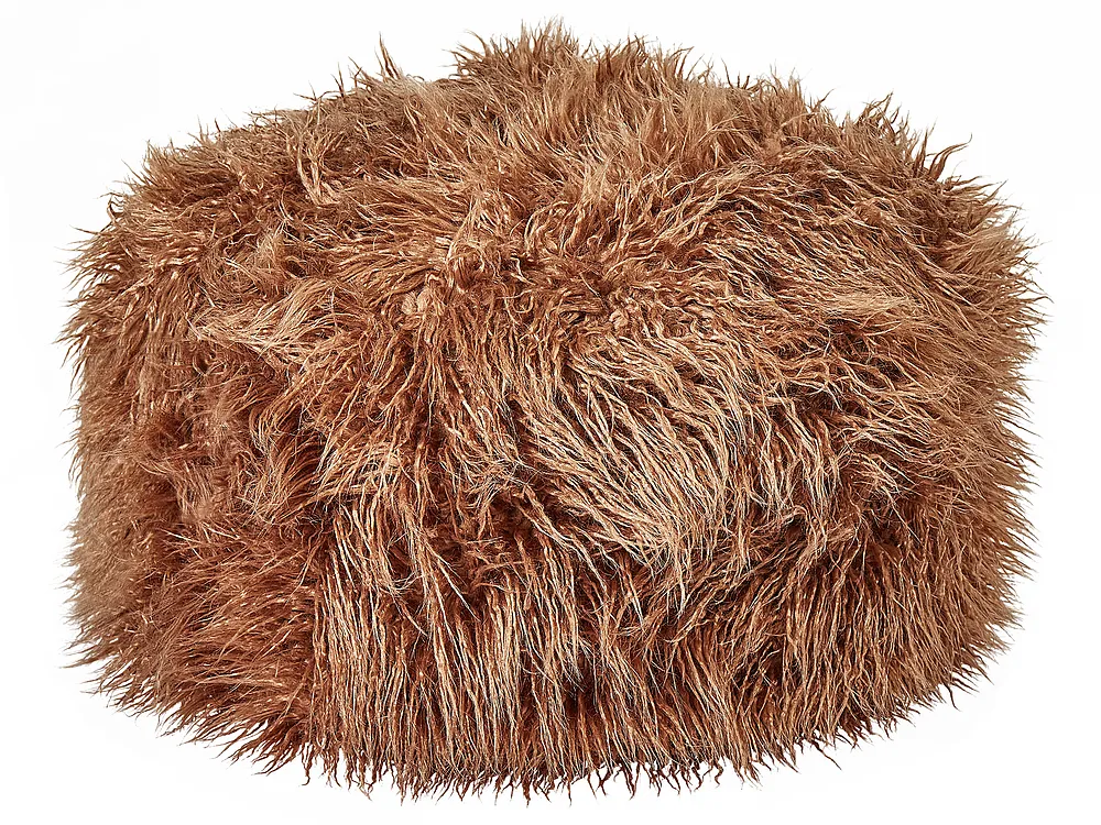 Sittpuff TUKKI Fuskpäls Brun_938907