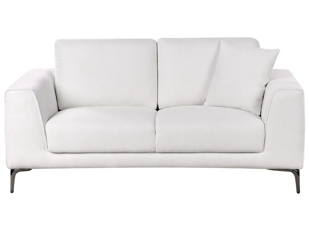 2 Seater REINEN Fabric White