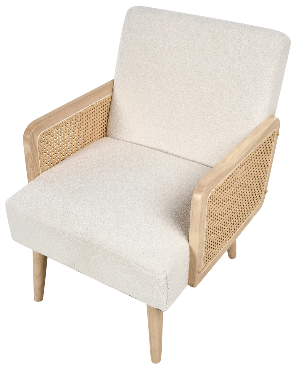 Armchair HOJBY Boucle Off-White_997615