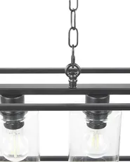Pendant Lamp MUGER Metal Black_818140