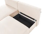 Modular Corner Sofa NERBO Boucle Beige Left Hand_1034705