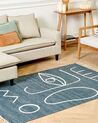 Outdoor Rug YAVU Blue 140 x 200 cm