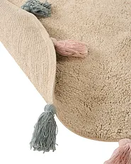 Barneteppe KODINHI  Beige ø 120 cm Bomull_1155067