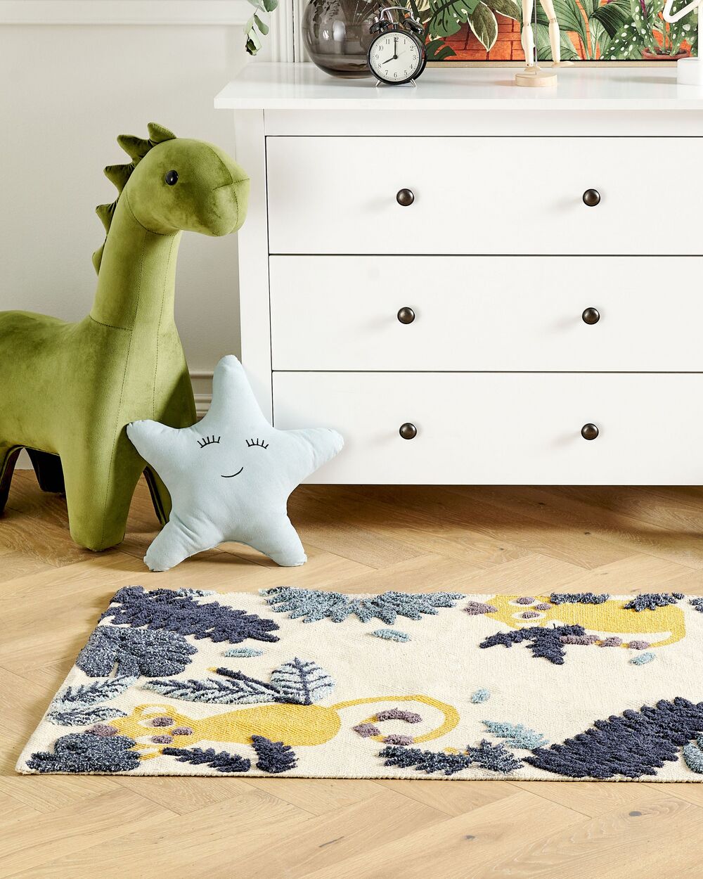 Kids Rug NAIBOS Multicolour 80 x 150 cm Cotton