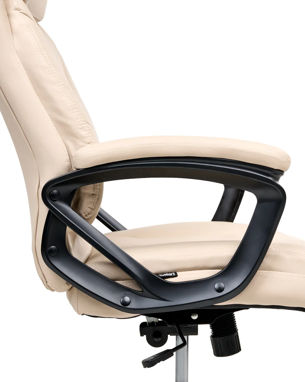 Kontorsfåtölj PROUD Konstläder Beige_998533