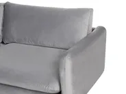 Living Room Set 4 Seater VINTERBRO Velvet Grey_900616