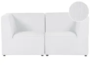 Modular Sofa 2 Seater LEMVIG Corduroy Off-White_875522