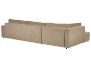 Hörnbäddsoffa 4-sits INNVIK Brun Vänstervänd_965159