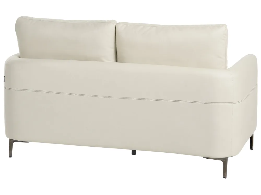 Sofa 2 Seater CILENS Fabric Light Beige_1117232
