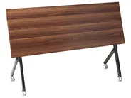 Työpöytä taitettava BENDI 160 cm 60 cm Tummanruskea_1030701