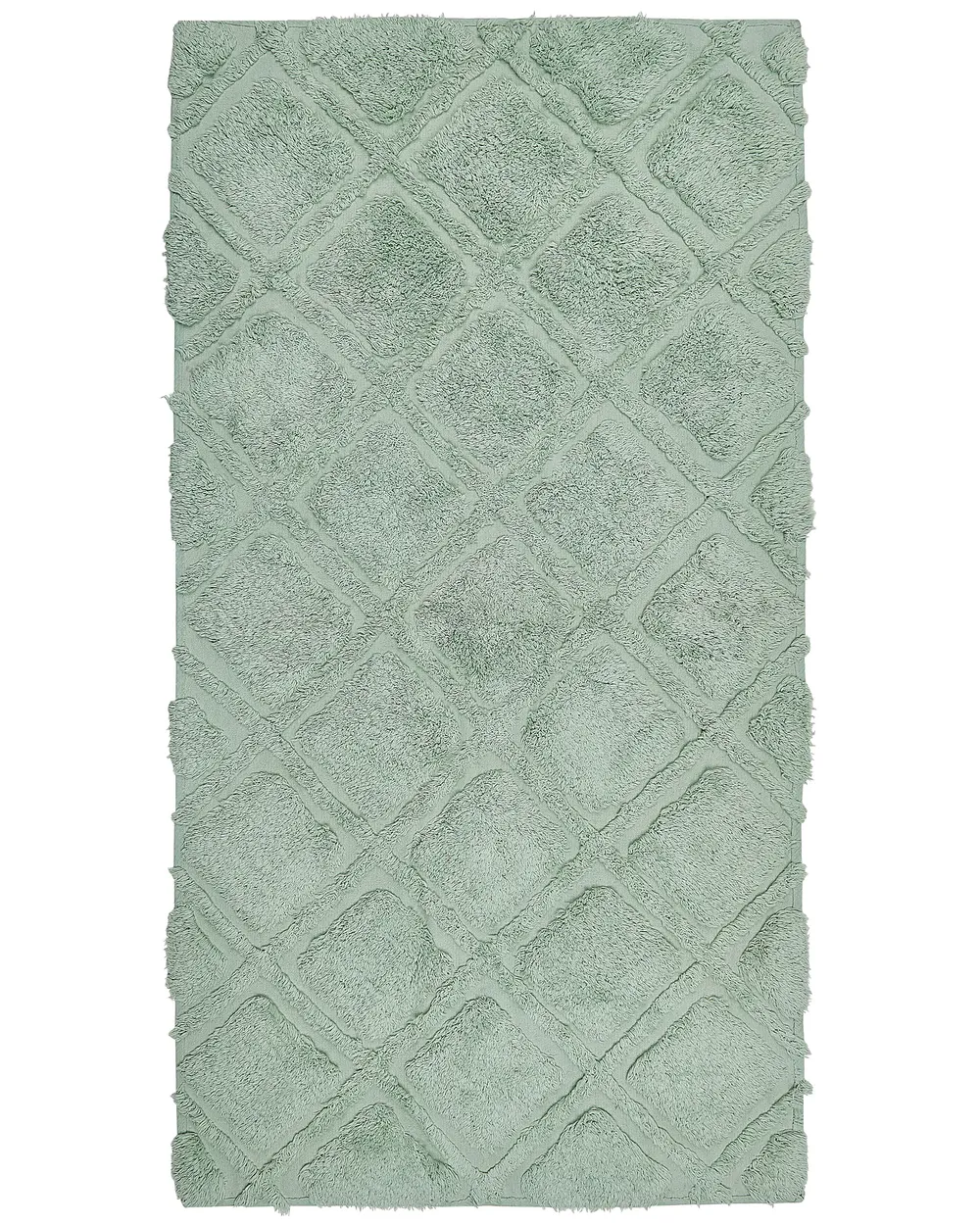 Matto HATAY Vaaleanvihreä 80 x 150 cm Puuvilla_848811