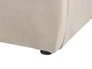 Waterbed Velvet BAJONNA 160 x 200 cm (EU King Size) Taupe_1009650