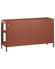 Vitriinisenkki NEWPORT 115 cm Metalli Kullanruskea_1123480