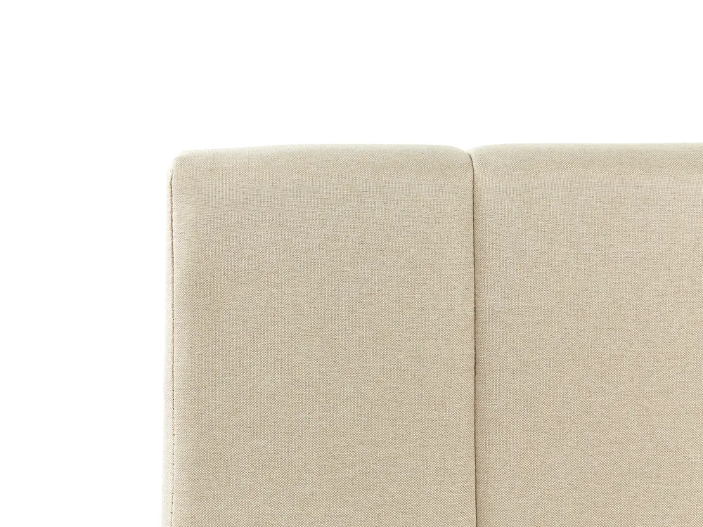 Sänky säilytystilalla DREUX Kangas Beige 180 x 200 cm_861193