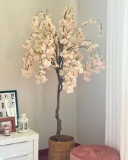 Tekokasvi CHERRY TREE 190 cm Vaaleanpunainen_1085721