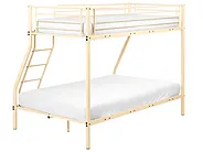 Kerrossänky Metalli CHADURIE 90/120 x 200 cm Beige_1136501