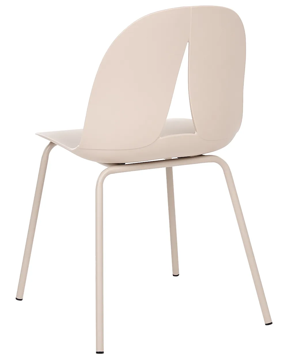 Sett med 2 hagestoler BOLGHERI Uten armlener Beige_1188115