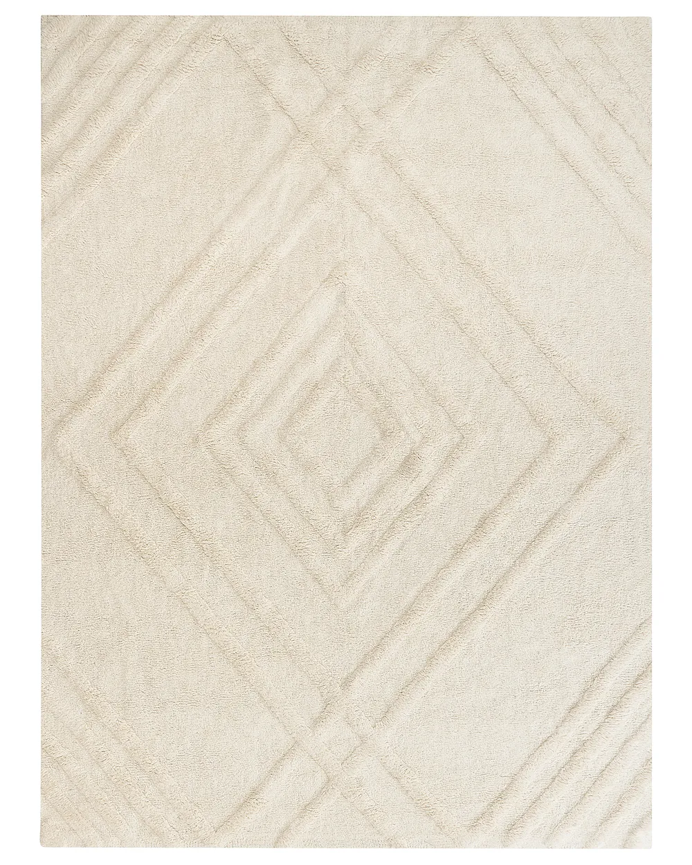 Barneteppe ZIRO  Lys beige 160 x 230 cm Bomull