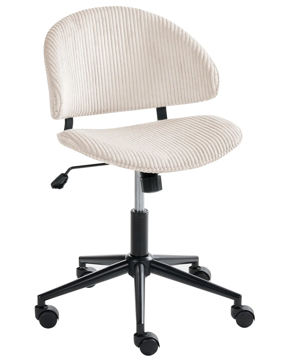 Office Chair KIANA Corduroy Off-White_1042873