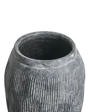 Flower Vase ARGINO 50 cm Grey_1032488