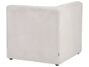Modular Corner Sofa 4 Seater LEMVIG Corduroy Beige Right Hand_1052839