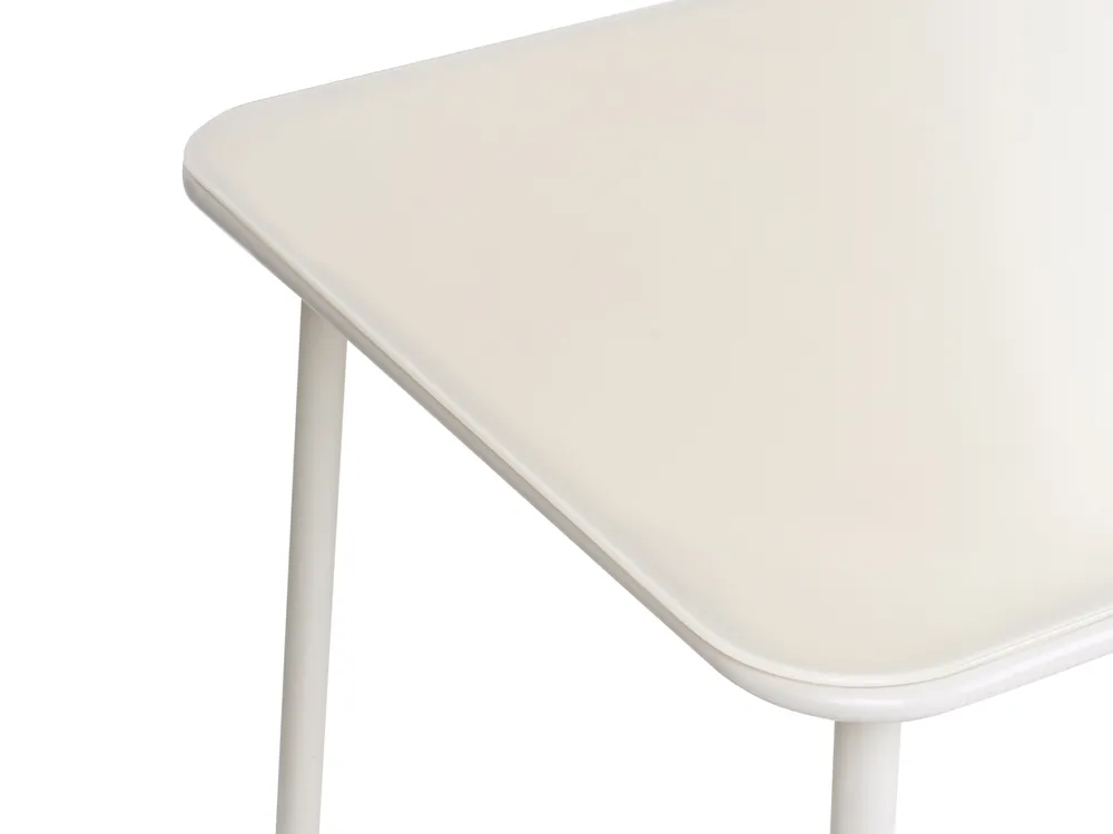 Puutarhapöytä CARAVINO 160 cm 90 cm Metalli Vaaleanbeige_1078192