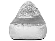 Bean Bag Cover DROP 63 cm 75 cm Silver_1169187