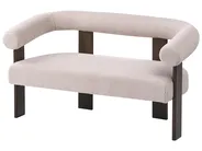 Living Room Set ILBRO Boucle Dark Brown/ Beige_1061195