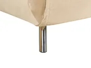 Single Sofa Bed FARRIS Velvet Beige_875486