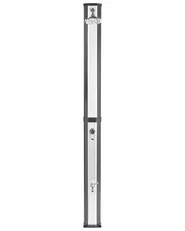 Freestanding Outdoor Solar Shower TOPOCALMA Silver_974574