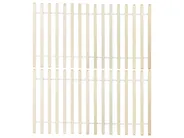 Säng med lamellram Furu SABRAN 180 x 200 cm Vit_1061355