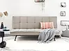 Bäddsoffa 2-sits HASLE Taupe