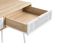 Home Office Desk CHULA 110 cm 52 cm Light Brown_1054179