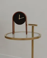 Clock BLATTEN 16 cm Black_973701