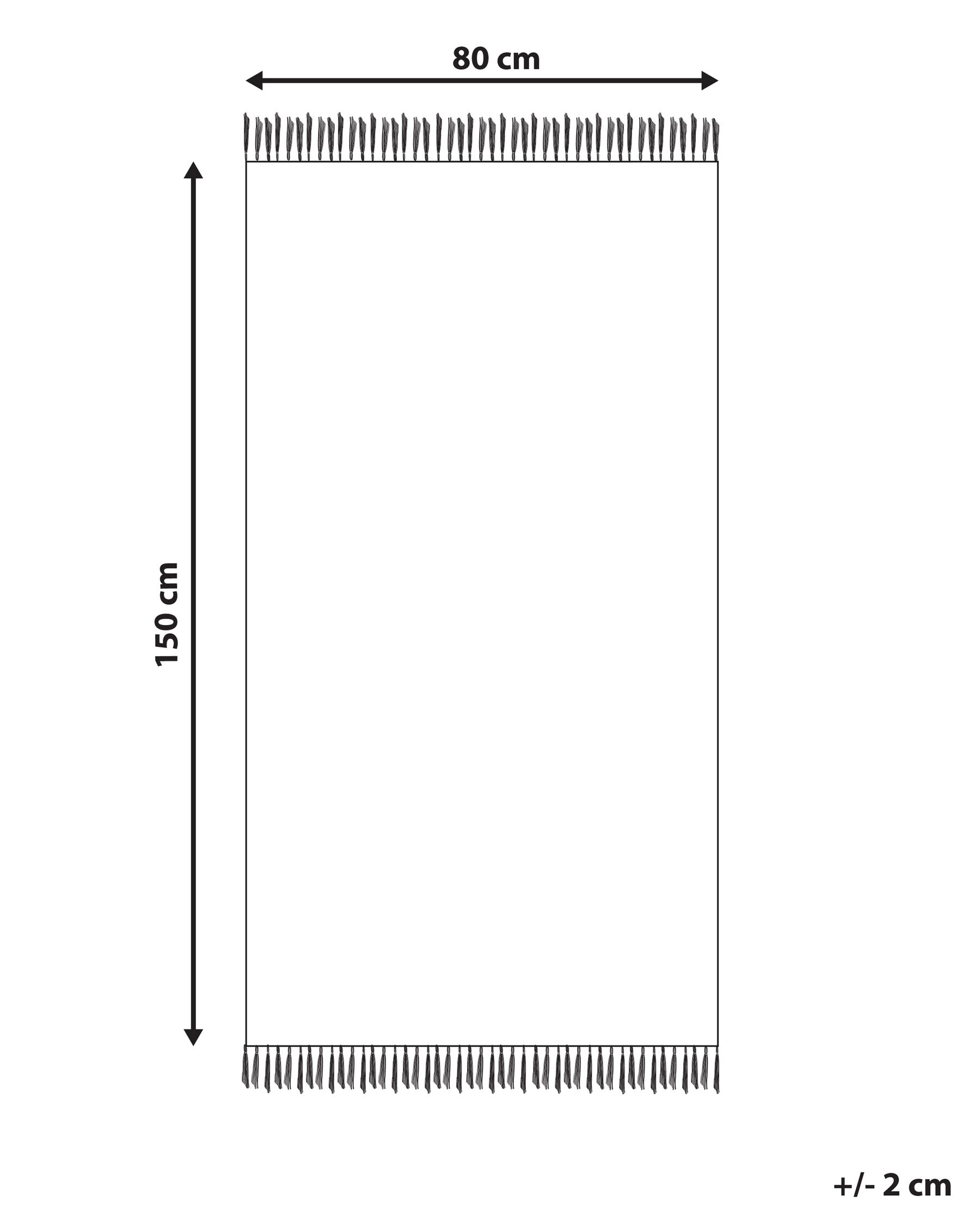 Rug ZERDALI Beige 80 x 150 cm Jute_807278