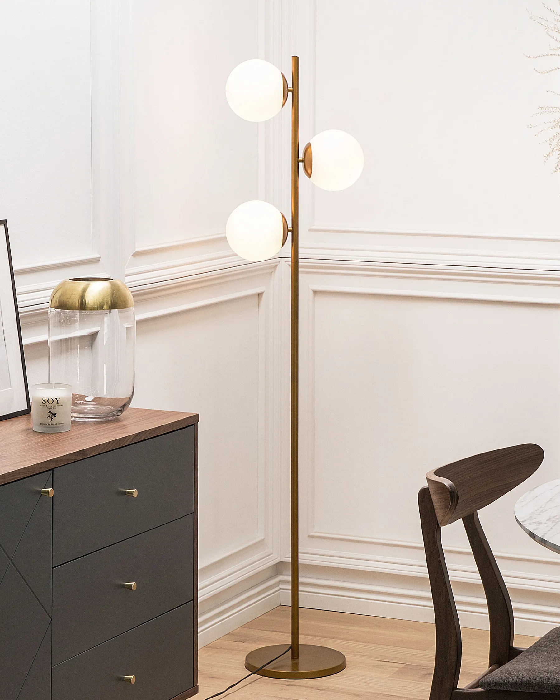 Floor Lamp WADI Metal Gold_759944